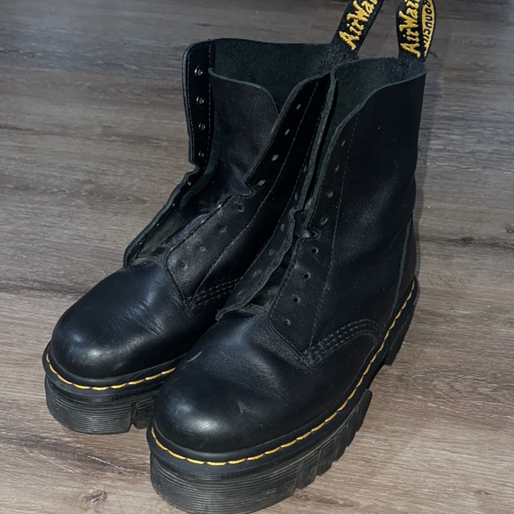 Dr. Martens Black Audrick Boots